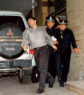 Проблемы с полицией возникли у Диего Марадоны в итальянском «Наполи»