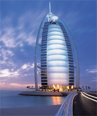 Один из самых дорогих в мире отелей - Бурж Аль Араб ОАЭ