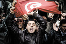 Восстание в Тунисе спровоцировали публикации WikiLeaks 