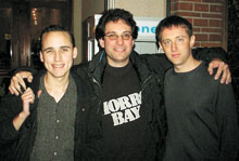 Известные американские хакеры 80-х (слева направо): Адриан Ламо, Кевин Митник, Кевин Поулсен