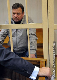 Бывший чиновник Федеральной миграционной службы России Андрей Демидов, задержанный по подозрению в крупном мошенничестве