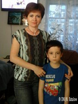 Татьяна Сетдарова с сыном