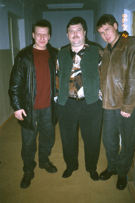 Сергей Давыдов (справа) с Михаилом Кругом (в середине) Фото: из личного архива