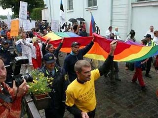 Парад геев в Риге. Фото Reuters