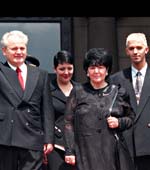 Так «первая семья Сербии» выглядела в 1997 году. Фото AP