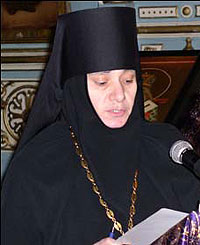 Монахиня Нина (Схулухия), настоятельница Тюменского Ильинского женского монастыря. Фото www.ihtus.ru