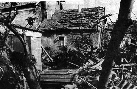 Война принесла много разрушений, многие люди остались без домов