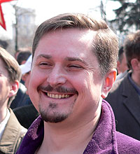 Владимир Тор, лидер движения «Русский порядок». Фото «Stringer»