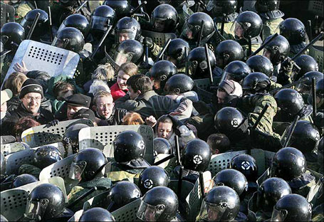 Cобытия в Минске в объективе иностранных фотокорреспондентов. Фото AP & AFP